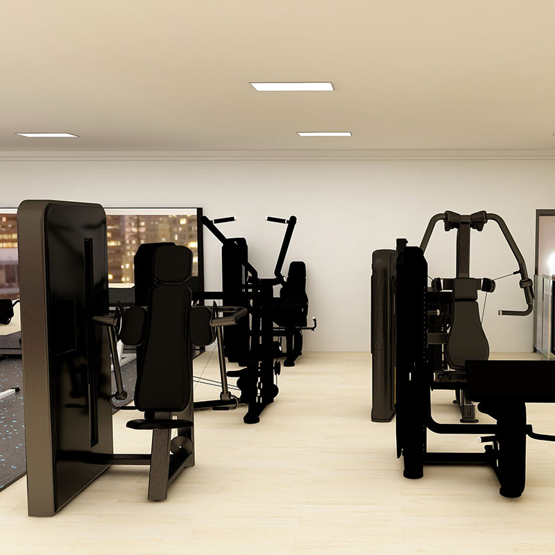 120㎡公司豪华健身房超值套餐大图展示5