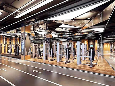 沙特阿拉伯健身房设计图