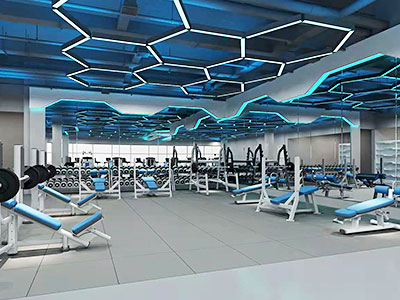 马来西亚健身房设计图